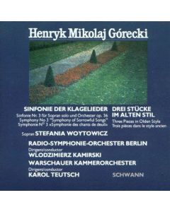 Henryk Górecki (1933-2010) • Sinfonie der Klagelieder CD