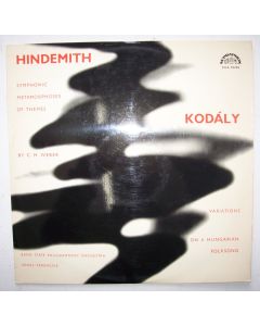 Paul Hindemith (1895-1963) • Symphonic Metamorphoses of Themes by C. M. Weber LP