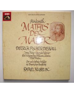 Paul Hindemith (1895-1963): Mathis der Maler 3 LP-Box • Dietrich Fischer-Dieskau