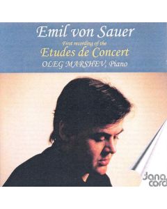 Emil von Sauer (1862-1942) - Etudes de Concert Vol.1 CD