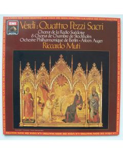 Giuseppe Verdi (1813-1901) • Quattro Pezzi Sacri LP • Riccardo Muti
