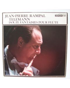 Jean-Pierre Rampal: Telemann (1681-1747) • Douze Fantaisies pour Flûte LP