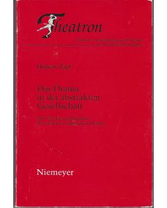 Hubert Zapf • Das Drama in der abstrakten Gesellschaft