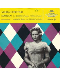 Maria Cebotari • Puccini, Bizet, Verdi 7"