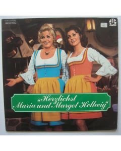 Herzlichst, Maria und Margot Hellwig 2 LPs