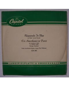George Gershwin (1898-1937) • Rhapsodie in Blue / Ein Amerikaner in Paris 10"
