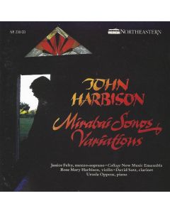John Harbison • Miarabai Songs - Variations CD