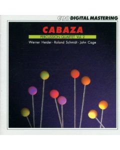 Cabaza Percussion Quartet • Vol. 2 CD