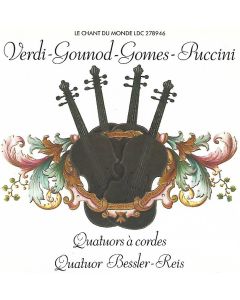Quatuor Bessler-Reis • Verdi, Gounod, Gomes, Puccini - Quatuors à cordes CD