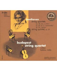 Budapest String Quartet: Ludwig van Beethoven (1770-1827) • String Quartets 2 CDs