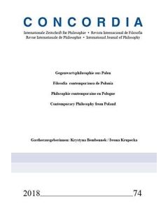 Concordia Heft 74 • Gegenwartsphilosophie aus Polen