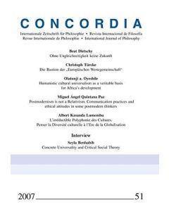 Concordia Heft 51 • Beat Dietschy et al.