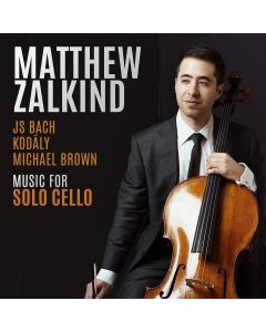 Matthew Zalkind • Music for Solo Cello CD