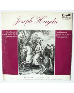 Haydn (1732-1809) • Streichquartett d-moll op. 76 Nr. 2 "Quintenquartett" LP • Loewenguth Quartett