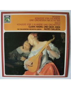 Clara Haskil & Géza Anda • Bach | Mozart - Konzerte für 2 Klaviere LP