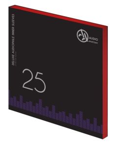 25x 12" Deluxe Audiophile Antistatic Inner Sleeves (Red) ZUB