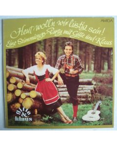 Gitte & Klaus • Heut woll'n wir lustig sein! LP