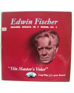 Edwin Fischer: Johannes Brahms (1833-1897) • Sonata in F Minor, Op. 5 10"