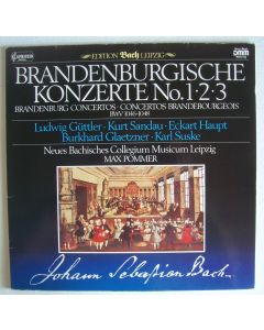 Bach (1685-1750) • Brandenburgische Konzerte No. 1, 2, 3 LP • Karl Suske