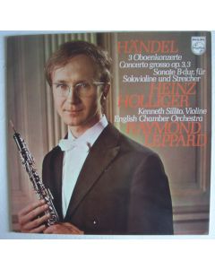 Heinz Holliger: Georg Friedrich Händel (1685-1759) • 3 Oboenkonzerte LP