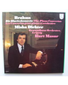 Misha Dichter: Johannes Brahms (1833-1897) • Die Klavierkonzerte 2 LP-Box