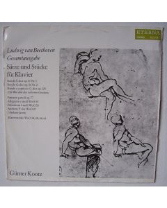 Ludwig van Beethoven (1770-1827) • Sätze und Stücke für Klavier LP • Günter Kootz