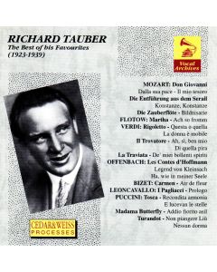 Richard Tauber • The Best of his Favourites (1923-1939) CD