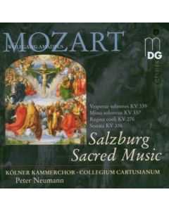 Wolfgang Amadeus Mozart (1756-1791) • Salzburg Sacred Music CD