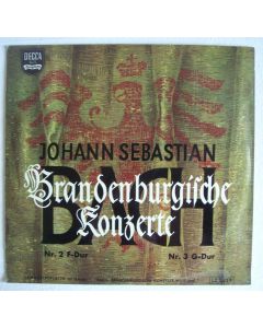 Johann Sebastian Bach (1685-1750) • Brandenburgische Konzerte Nr .2 &  Nr. 3 10"