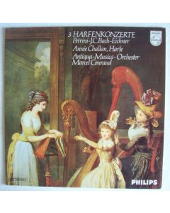 Annie Challan • 3 Harfenkonzerte LP