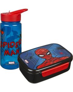 Scooli Spider Man Kindergeschirr Brotdose und Trinkflasche