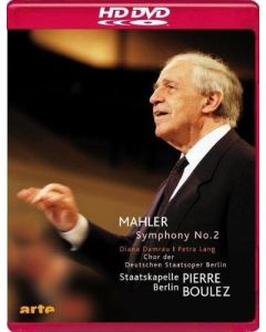 Pierre Boulez: Gustav Mahler (1860-1911) • Symphony No. 2 HD DVD