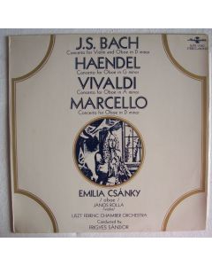 Emilia Csánky • Bach, Haendel, Vivaldi, Marcello LP