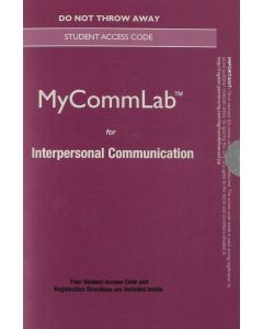 MyCommLab Access Code