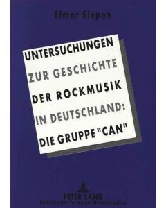 Elmar Siepen • Die Gruppe "Can"