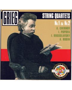 Edvard Grieg (1843-1907) • String Quartets No. 1 & No. 2 CD