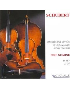 Franz Schubert (1797-1828) • Quatuors à cordes Vol. 2 CD