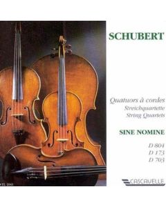 Franz Schubert (1797-1828) • Quatuors à cordes Vol. 1 CD