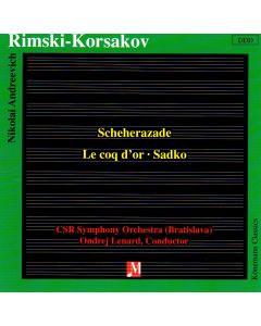 Nikolai Rimsky-Korsakov (1844-1908) • Scheherazade CD • Ondrej Lenard