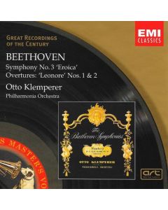 Beethoven (1770-1827) • Symphony No. 3 Eroica - Overtures: Leonore Nos. 1 & 2 CD