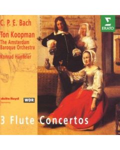 Carl Philipp Emanuel Bach (1714-1788) • 3 Flute Concertos CD • Ton Koopman