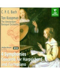 Carl Philipp Emanuel Bach (1714-1788) • 4 Symphonies | Concerto for Harpsichord and Fortepiano CD