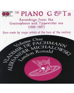The Piano G & Ts • Volume 1 CD