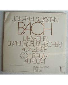 Bach (1685-1750) • Die sechs Brandenburgischen Konzerte 2 LPs • Collegium aureum