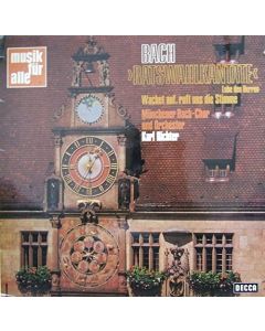 Johann Sebastian Bach (1685-1750) • Ratswahlkantate LP • Karl Richter