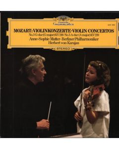 Anne-Sophie Mutter: Wolfgang Amadeus Mozart (1756-1791) - Violinkonzerte LP