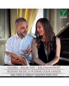 Sara Costa & Fabiano Casanova: Glinka, Balakirev, Rachmaninoff CD