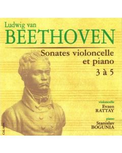 Ludwig van Beethoven (1770-1827) • Sonates CD • Evžen Rattay