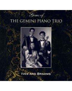 Gemini Piano Trio • Ives and Brahms CD