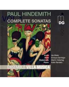 Paul Hindemith (1895-1963) • Complete Sonatas Vol. 1 CD